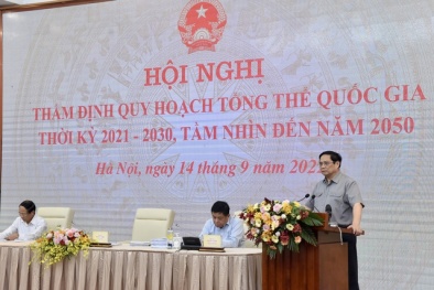 Thủ tướng: Quy hoạch phải chỉ ra tiềm năng, giải pháp phù hợp với tư duy đổi mới và tầm nhìn chiến lược