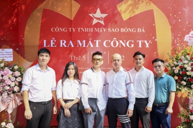 Công ty Sao Bóng Đá chính thức ra mắt: Cầu nối đưa hình ảnh cầu thủ đến gần hơn với người hâm mộ