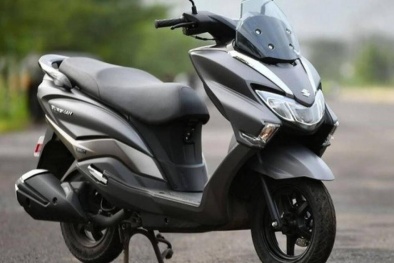 Triệu hồi gần 300 xe tay ga Suzuki nguy cơ thủng bình xăng