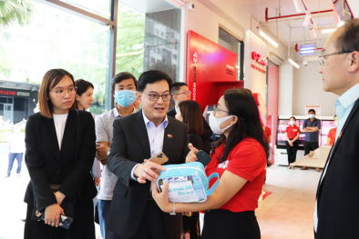 Cửa hàng WIN của Tập đoàn Masan được Phó Thủ tướng Singapore đánh giá cao