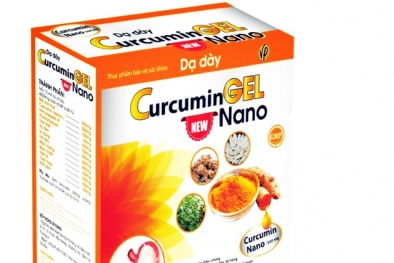 Thực phẩm bảo vệ sức khỏe Dạ dày Curcumingel New Nano vi phạm chất lượng và ghi nhãn