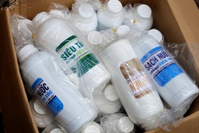 Xử lý nghiêm đường dây làm giả thuốc nuôi trồng thủy sản quy mô lớn