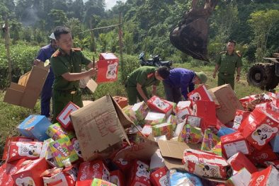 Cảnh báo nguy hại từ bánh kẹo không rõ nguồn gốc xuất xứ