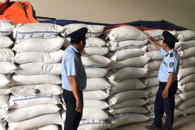 Bến Tre: Phát hiện, tạm giữ lượng lớn gạo Ấn Độ có dấu hiệu nhập lậu 