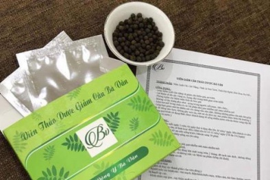 Cảnh báo về sản phẩm ‘Giảm cân Bà Vần’ không được cấp phép lưu hành