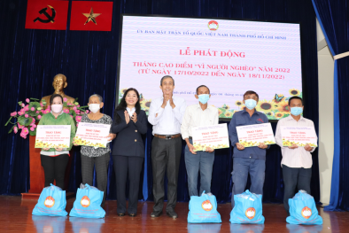 DN chung tay khơi dậy niềm tin, ý chí vươn lên thoát nghèo bền vững cho người dân TP.HCM