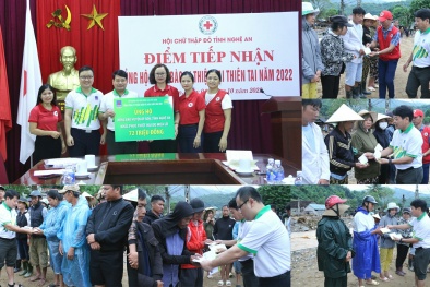 PVFCCo kịp thời hỗ trợ đồng bào vùng lũ Kỳ Sơn, Nghệ An