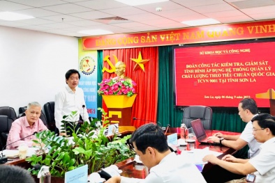 Kiểm tra, giám sát áp dụng Hệ thống quản lý chất lượng theo TCVN ISO 9001 tại tỉnh Sơn La