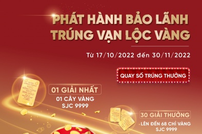 Phát hành bảo lãnh, nhận vàng SJC tại VietinBank