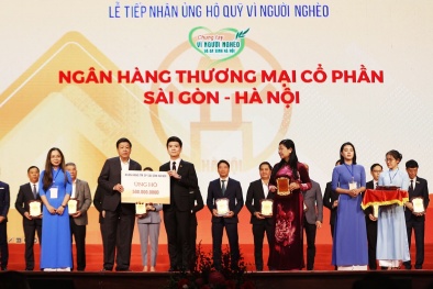 Ngân hàng SHB chung tay ủng hộ Quỹ ‘Vì người nghèo’ 2022