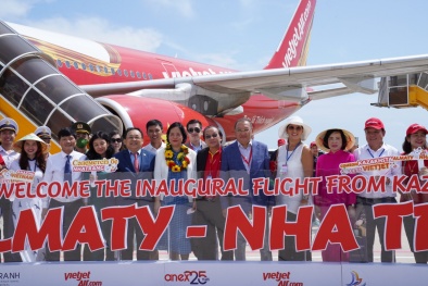 Những chuyến bay thẳng Vietjet đưa du khách Kazakhstan đến với Nha Trang thuận tiện, dễ dàng