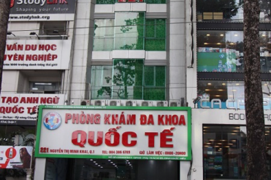 Tước giấy phép hoạt động của Phòng khám đa khoa Quốc tế tại TP.HCM   