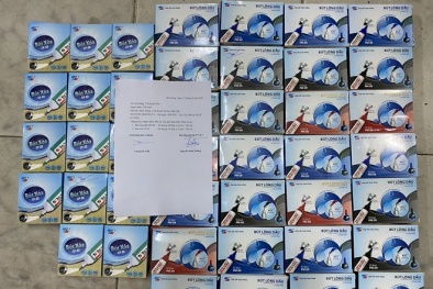 Hà Giang: Thu giữ lô bút giả mạo nhãn hiệu Thiên Long 