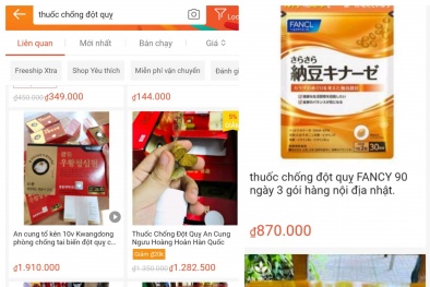 Thuốc chống đột quỵ bán tràn lan trên mạng: Tiên dược hay độc dược?