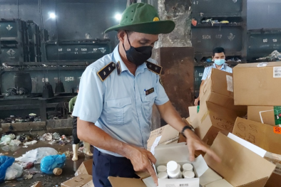 Tiêu hủy lô hàng mỹ phẩm Obagi không rõ nguồn gốc