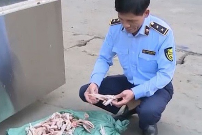 Tràn lan chân gà không rõ nguồn gốc xuất xứ, dấu hiệu nhận biết hàng không đảm bảo chất lượng