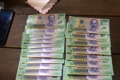 Cảnh báo xuất hiện loại tiền giả nhiều mệnh giá khác nhau