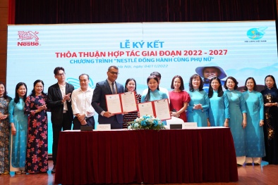 Nestlé Việt Nam - Hội Liên hiệp Phụ Nữ Việt Nam: Tiếp tục hành trình nâng cao quyền năng phụ nữ