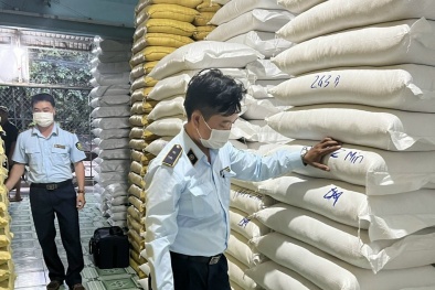 Thu giữ lượng lớn gạo không rõ nguồn gốc tại tỉnh Bạc Liêu 
