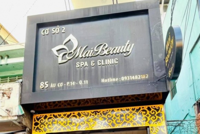 Cung cấp dịch vụ khi chưa có giấy phép hoạt động, Mai Beauty Spa & Clinic bị đình chỉ 18 tháng