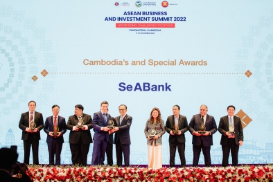 SeABank nhận giải thưởng cấp khu vực ASEAN Business Award 2022