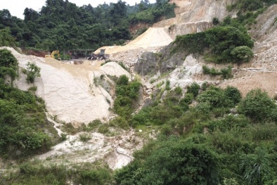 Vi phạm lĩnh vực môi trường, Công ty CP khoáng sản Sông Hồng Lào Cai bị phạt gần 400 triệu đồng