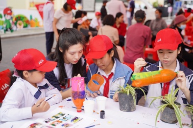 Hành trình cuộc sống - mang niềm vui đến trẻ em khó khăn TP.Hải Phòng