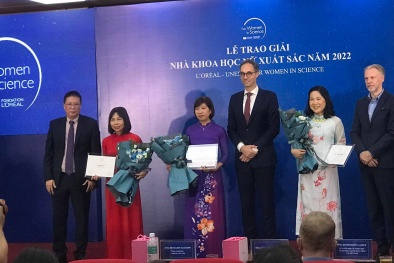 Vinh danh ba nhà khoa học nữ có các nghiên cứu vì sức khỏe và lợi ích cộng đồng