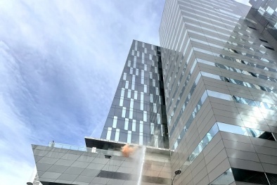 Diễn tập phương án chữa cháy cứu nạn cứu hộ tại tòa nhà PV GAS Tower