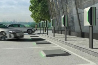 Hàn Quốc bắt đầu triển khai hệ thống sạc không dây cho xe ô tô điện