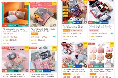 Sôi động thị trường túi sưởi ấm, người dùng cẩn trọng nguồn gốc, chất lượng