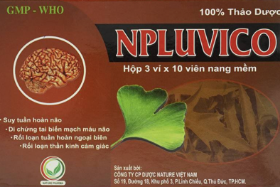 Thu hồi thuốc Npluvico do không đạt tiêu chuẩn chất lượng