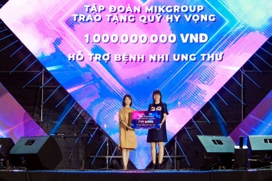 MIKGroup tiếp tục hành trình thắp sáng ‘mặt trời hy vọng’ cho ‘chiến binh nhí’