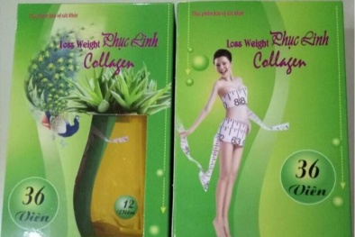 Cảnh báo sản phẩm hỗ trợ giảm cân Loss Weight Phục Linh Collagen chứa chất cấm gây hại sức khỏe