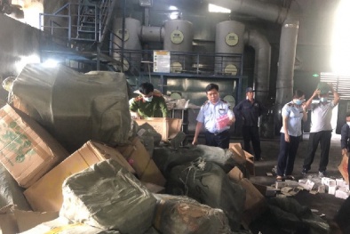 Phú Yên: Tiêu hủy lượng lớn hàng hóa vi phạm pháp luật