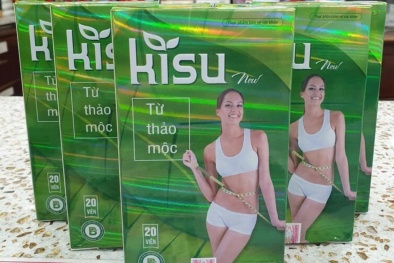 Bị cảnh báo có chất cấm, TPBVSK KisuNew giảm cân trà xanh vẫn kinh doanh rầm rộ