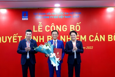 Ông Trần Nhật Huy được bổ nhiệm chức vụ Phó Tổng giám đốc PV GAS