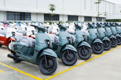 Thaco xuất khẩu 1.000 chiếc xe máy Peugeot Django sang các nước ASEAN