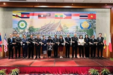 Bảo hiểm xã hội Việt Nam tham dự Hội nghị ASSA 39 tại Lào