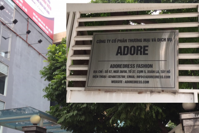 Không chứng nhận hợp quy, quần áo thương hiệu ADORE DRESS có đảm bảo chất lượng?