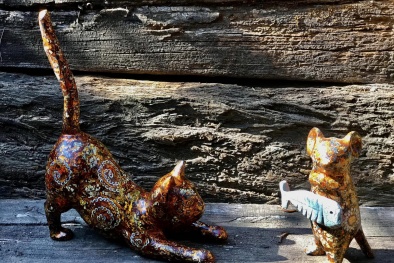 Tượng Quý Mão 2023 được chế tác điêu luyện qua bàn tay của những nghệ nhân Việt Nam 