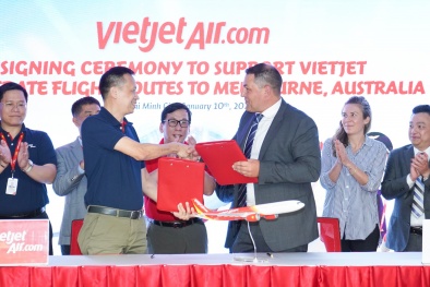 Vietjet công bố đường bay thẳng giữa TP.HCM và Melbourne từ ngày 31/3/2023