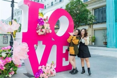 'Quận Ocean' rực rỡ sắc màu với Hội chợ Hoa Xuân 2023