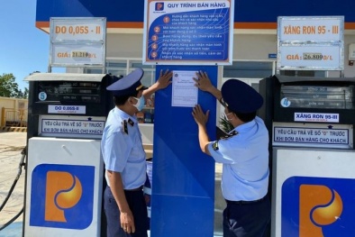 Thu hồi giấy phép đối với các cơ sở kinh doanh xăng dầu vi phạm nghiêm trọng
