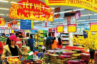 Thị trường hàng hóa tết sôi động, giá cả bình ổn 