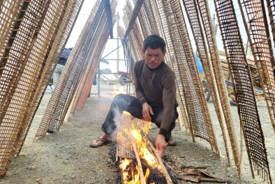 Hà Tĩnh: Làng nghề làm bánh đa nem tất bật chuẩn bị sản phẩm phục vụ Tết Nguyên đán 2023