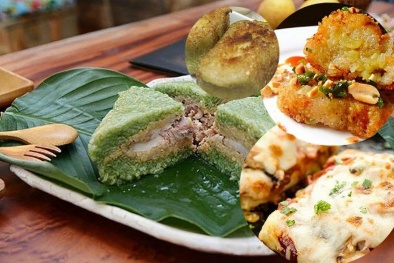 Hô biến bánh chưng sau Tết thành những món ăn ngon, lạ miệng
