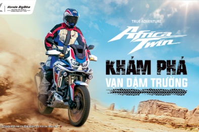 Mô tô địa hình Africa Twin thế hệ 2023 mới có gì đặc biệt?