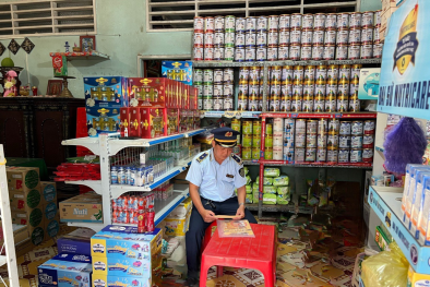 Tiền Giang: Buôn bán hàng giả, không đảm bảo chất lượng, một cơ sở bị phạt gần 60 triệu đồng 