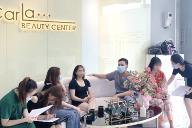 Xử phạt và đình chỉ hoạt động thẩm mỹ Carla Beauty Center